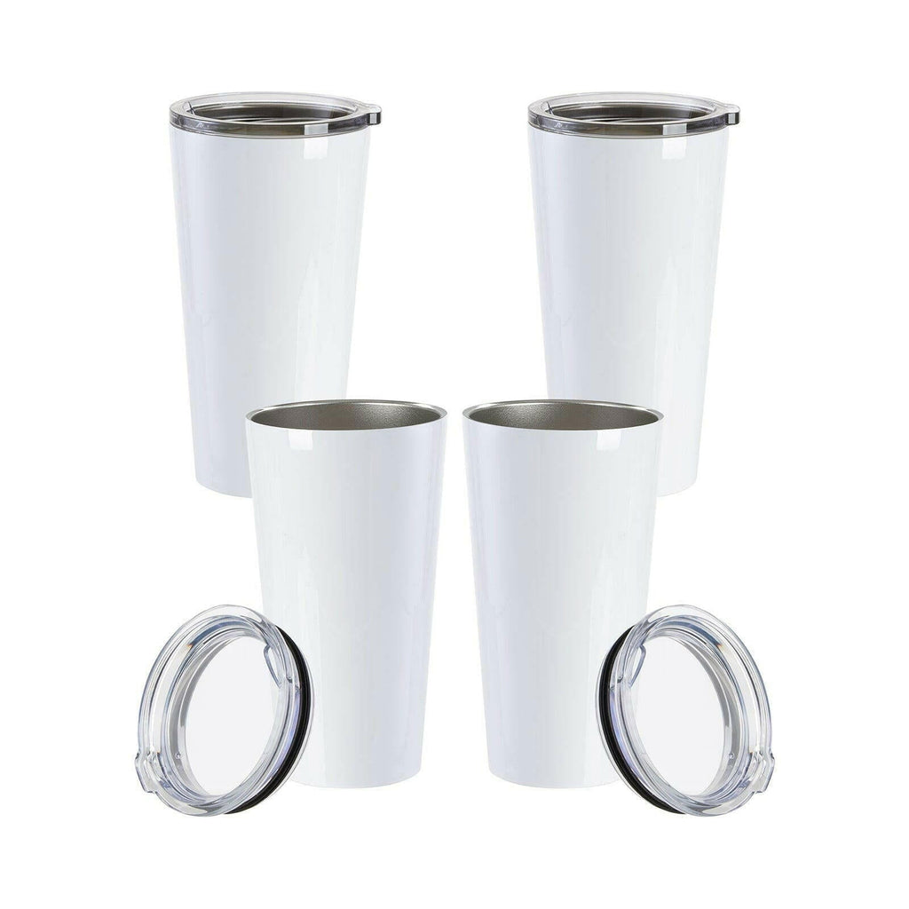 Craft Express 4 Pack 16oz Latte Sublimation Tumblers