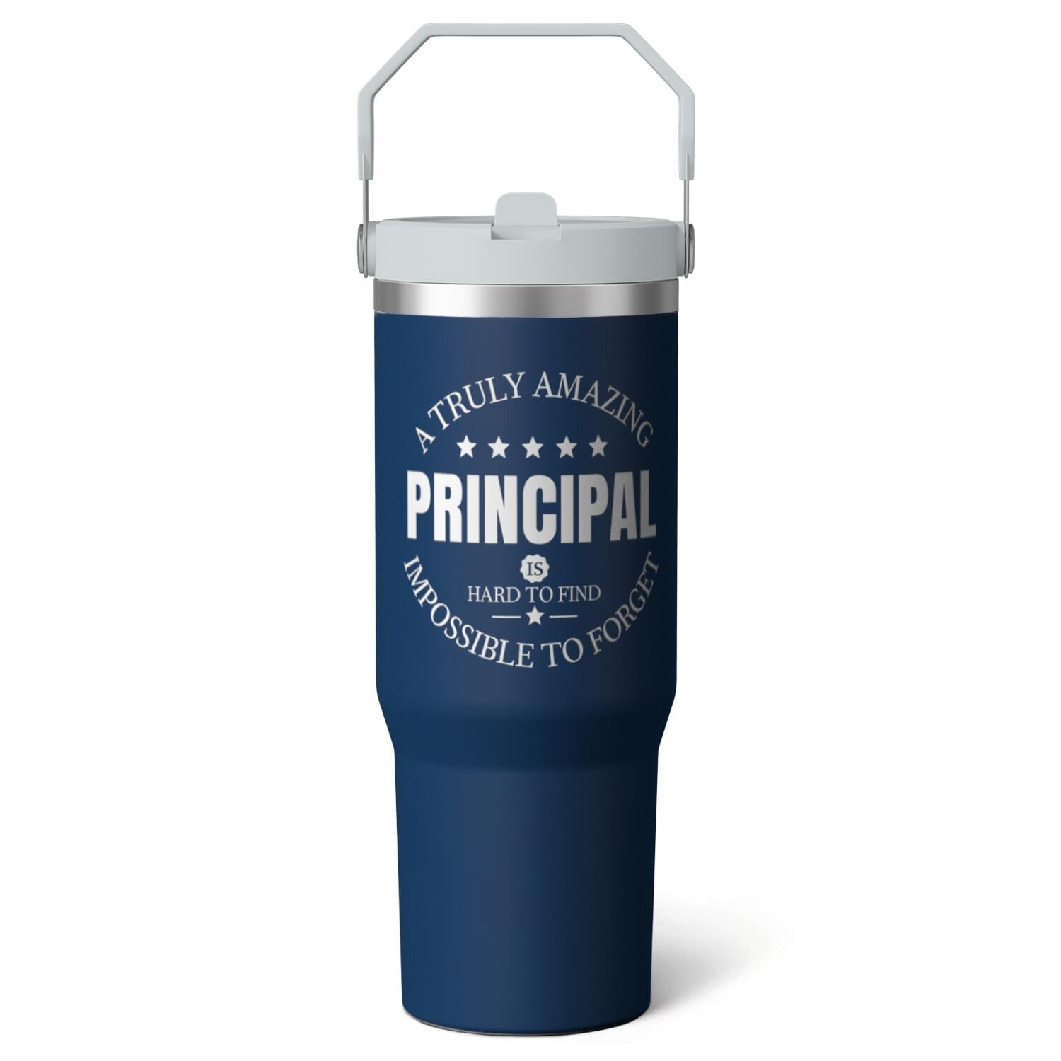 1pc Capibara 30oz Tumbler with Straw & Handle - Insulated Stainless Steel Cup | Holiday Gift for - Tumbler