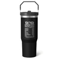 1pc pharmacist 30oz Tumbler with Straw & Handle - Insulated Stainless Steel Cup | Holiday Gift for Man Women (Christmas, Valentine's, Birthday) - Tumbler