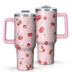 1pc nutcracker 40oz Tumbler with Straw & Handle - Insulated Stainless Steel Cup | Holiday Gift for - Tumbler