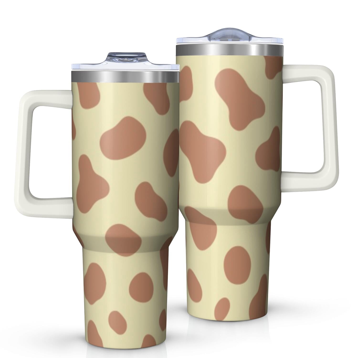 1pc nutcracker 40oz Tumbler with Straw & Handle - Insulated Stainless Steel Cup | Holiday Gift for - Tumbler
