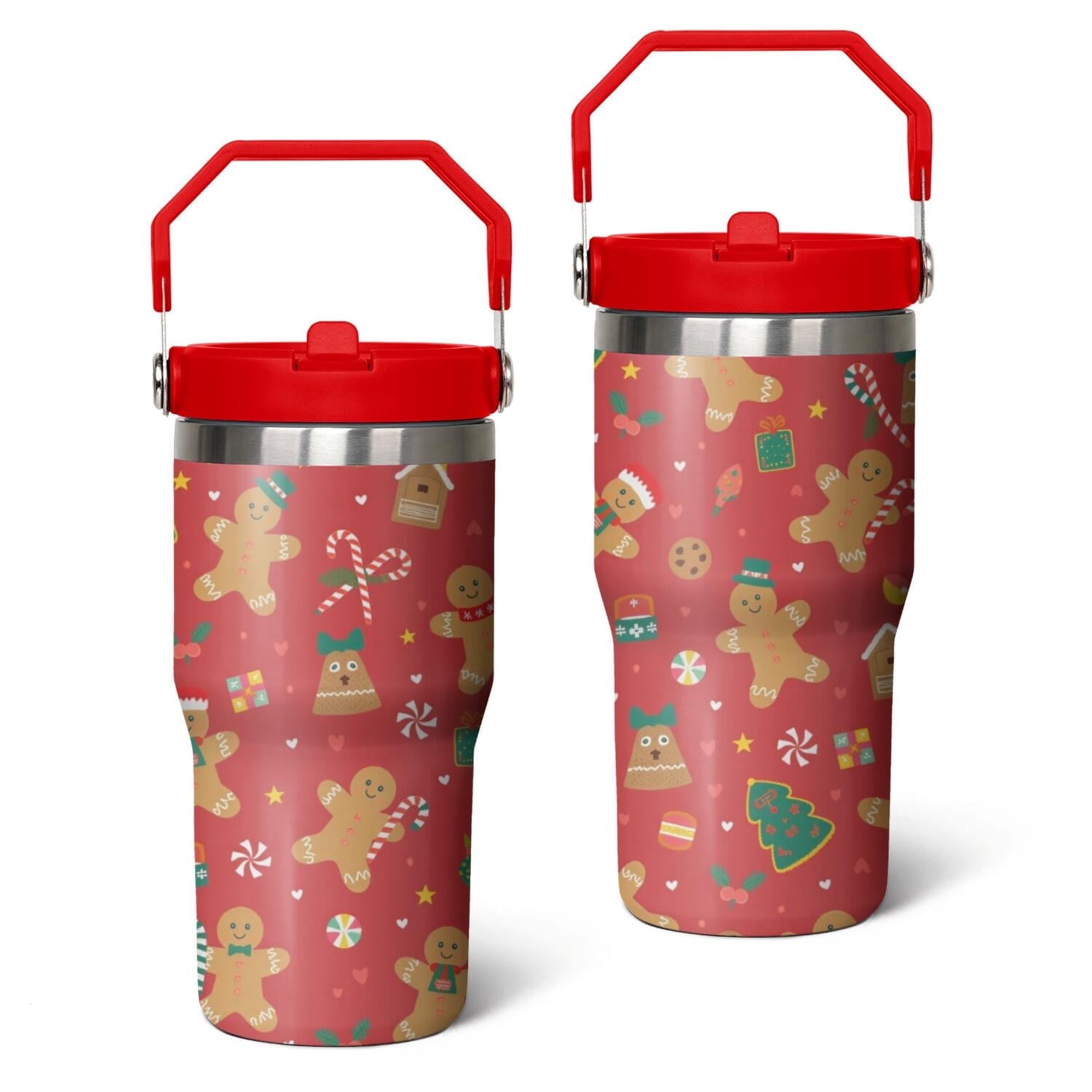 20 Oz Tumbler Christmas Tree Gift Tumbler with Lid and Straw, Birthday Gift Cup for Friend Women - Tumbler