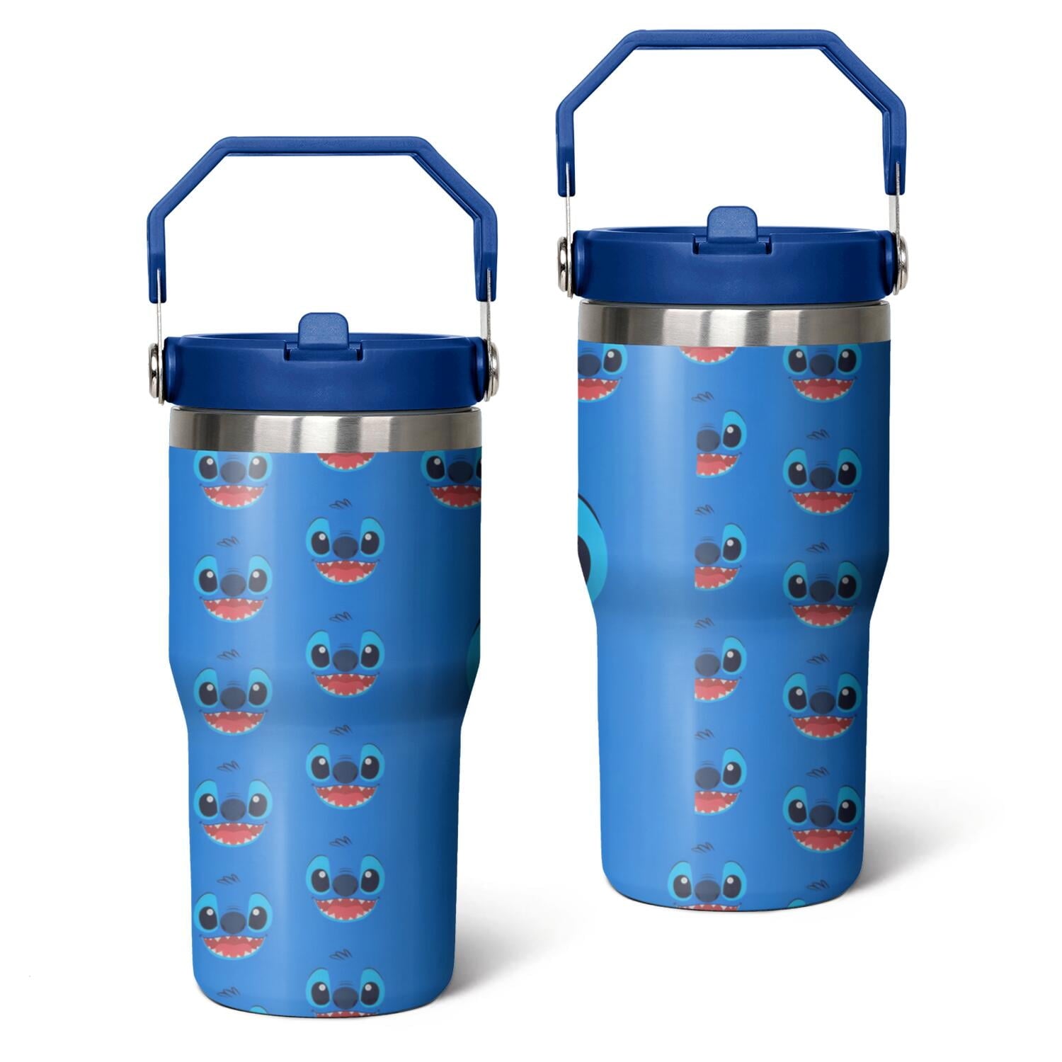 20oz Cartoon Movie Stainless Steel Tumbler with Lid and Straw,Spill Proof Cartoon Travel Cup for Cartoon Lovers,Double - Tumbler