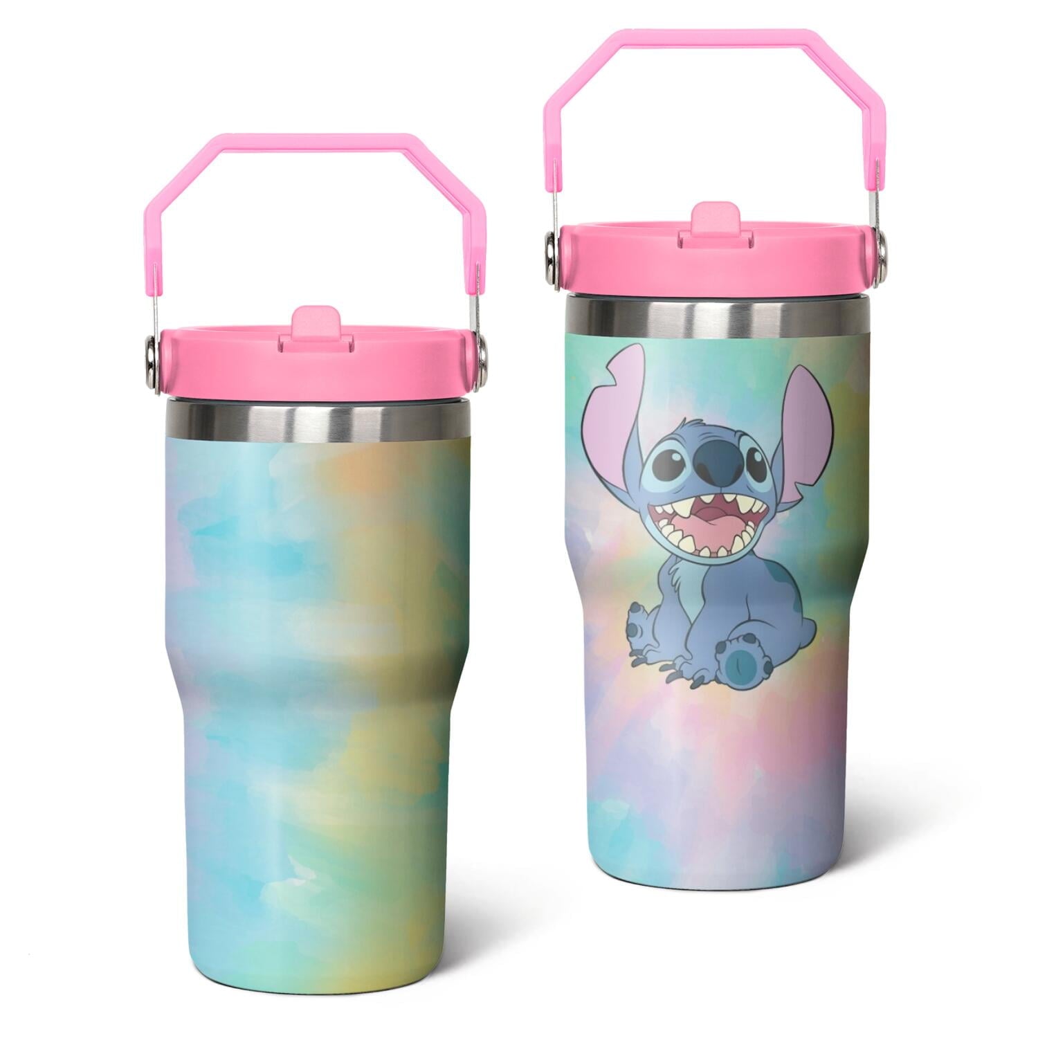 20oz Cartoon Movie Stainless Steel Tumbler with Lid and Straw,Spill Proof Cartoon Travel Cup for Cartoon Lovers,Double - Tumbler