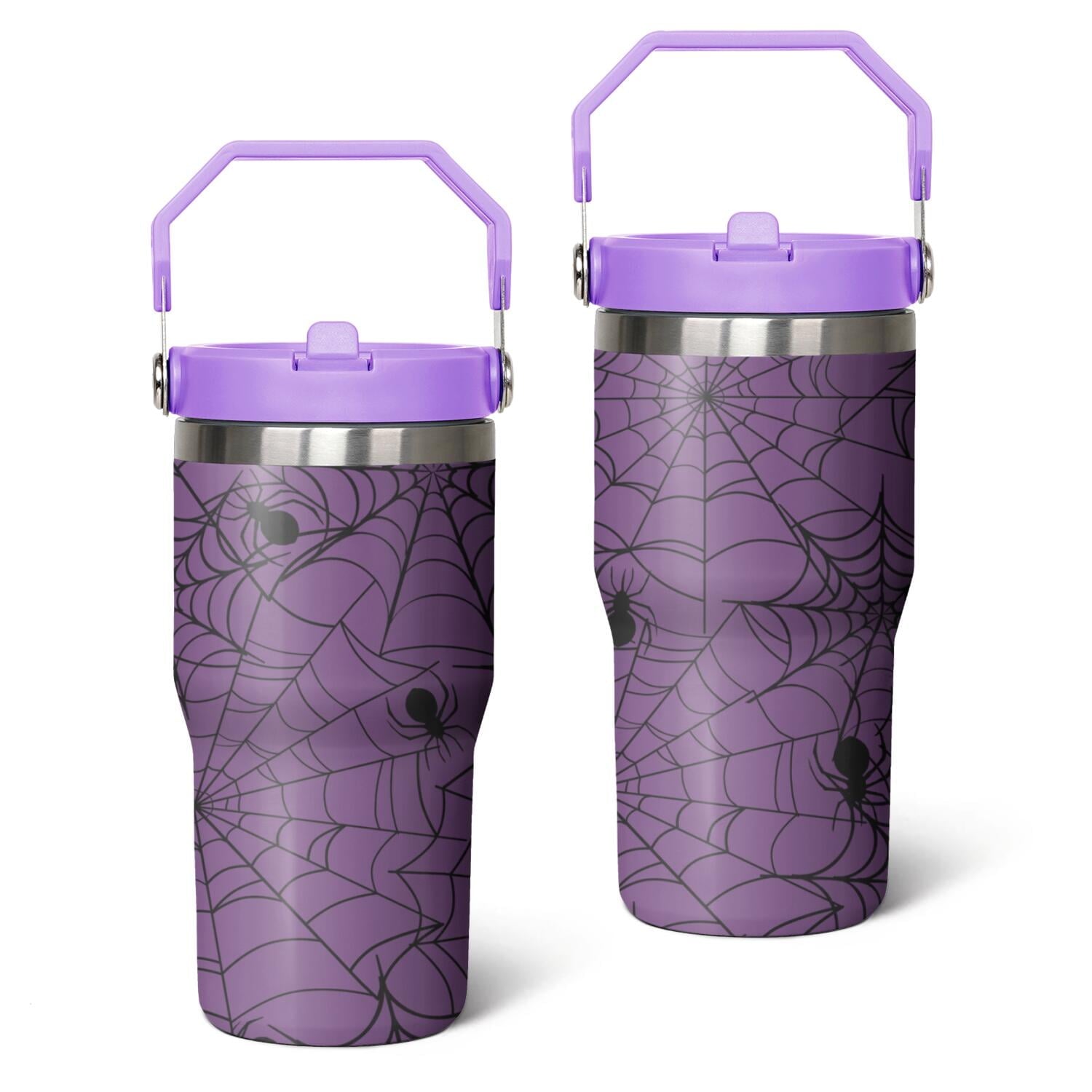 20oz Halloween Nightmare Before Stainless Steel Tumbler with Lid and Straw,Spill Proof Christmas Jack Skeleton Travel Cup - Tumbler