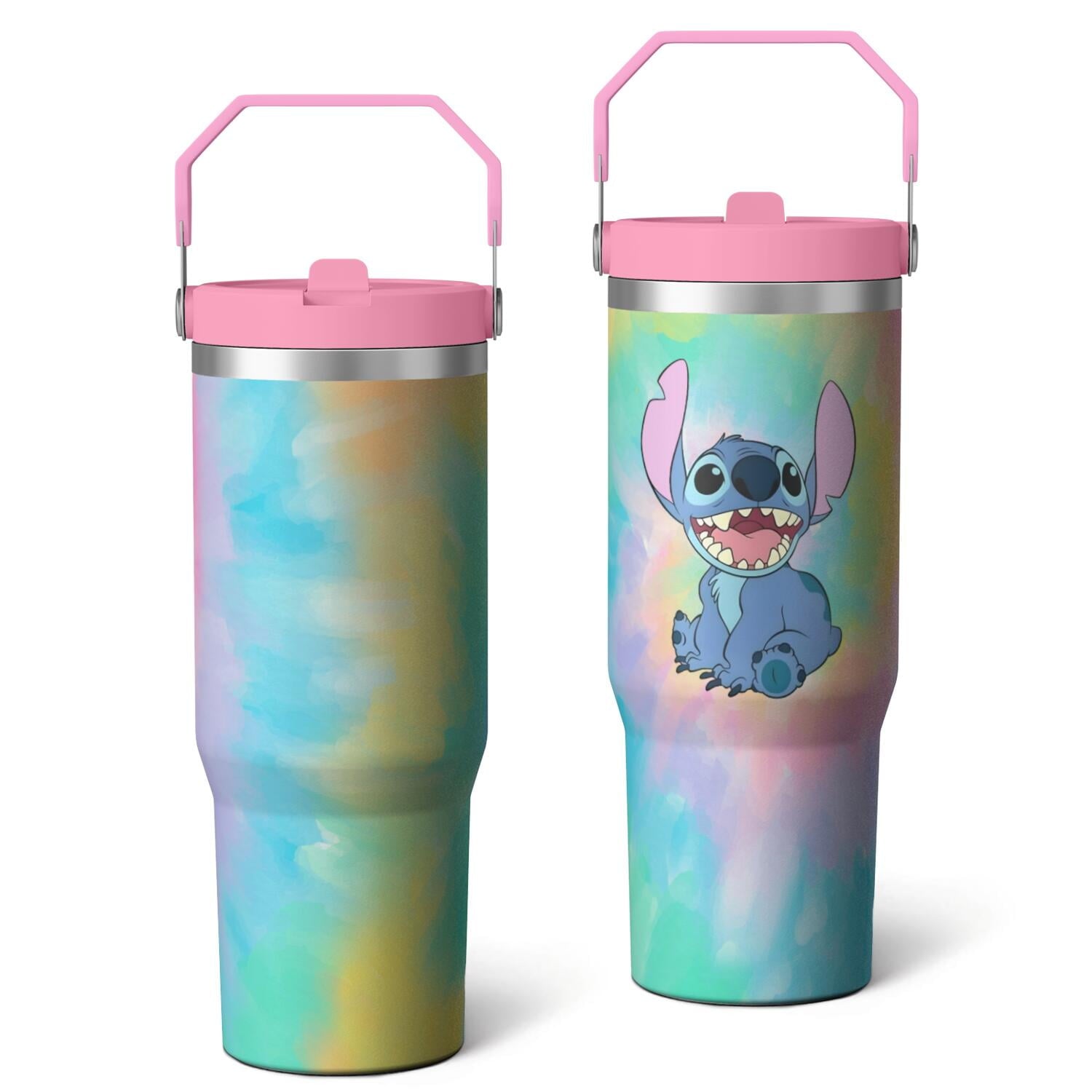 30oz Cartoon Movie Stainless Steel Tumbler with Lid and Straw,Spill Proof Cartoon Travel Cup for Cartoon Lovers,Double - Tumbler