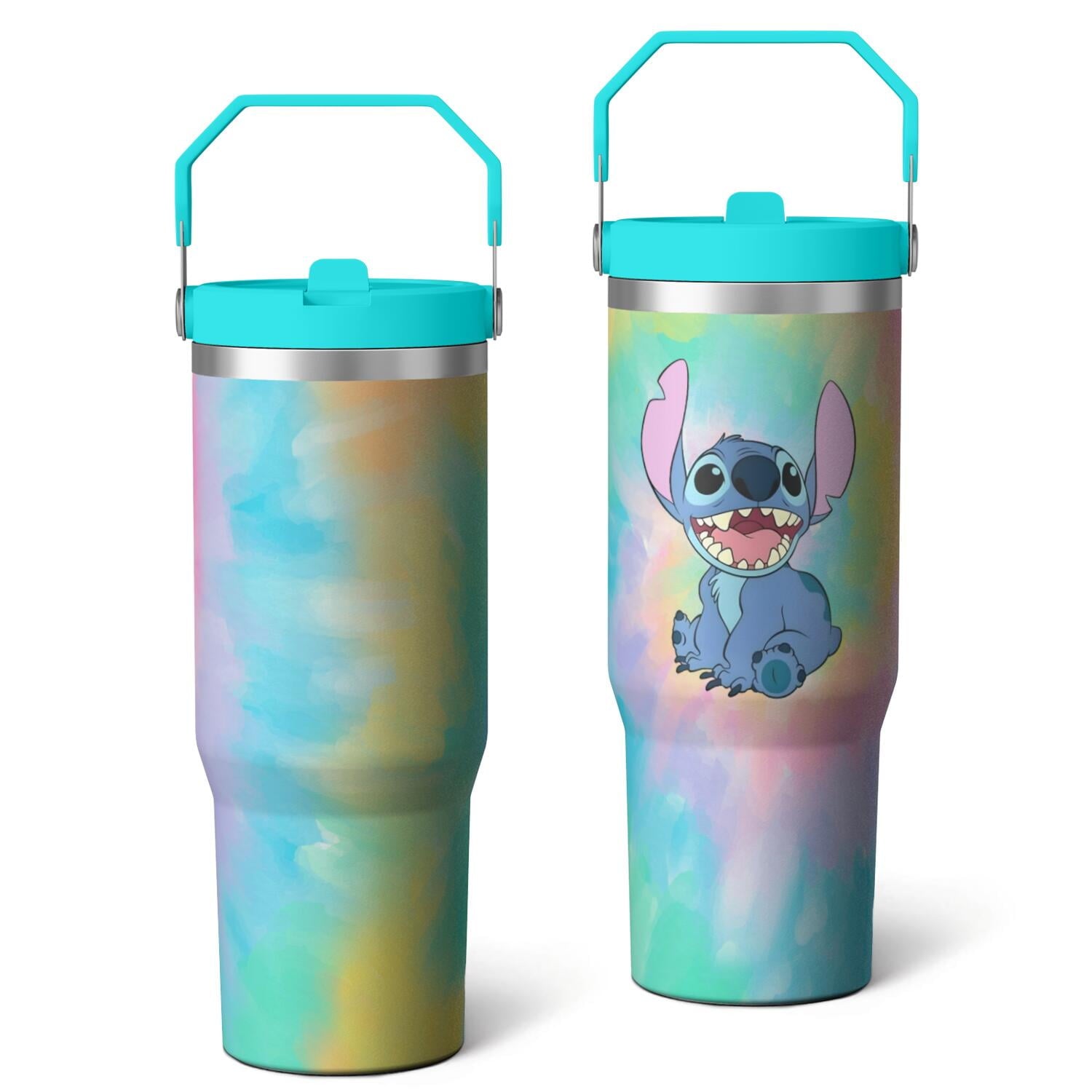 30oz Cartoon Movie Stainless Steel Tumbler with Lid and Straw,Spill Proof Cartoon Travel Cup for Cartoon Lovers,Double - Tumbler