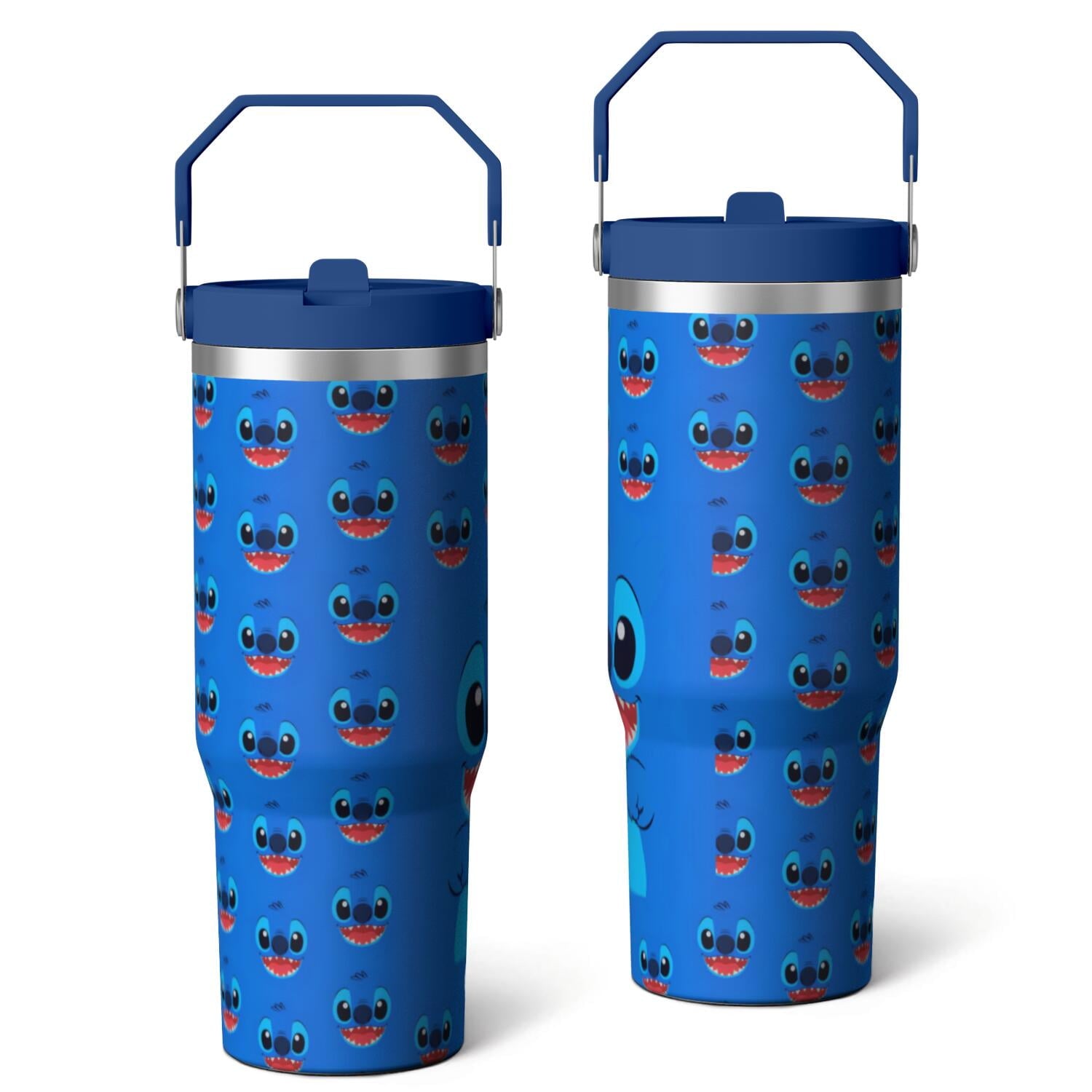30oz Cartoon Movie Stainless Steel Tumbler with Lid and Straw,Spill Proof Cartoon Travel Cup for Cartoon Lovers,Double - Tumbler