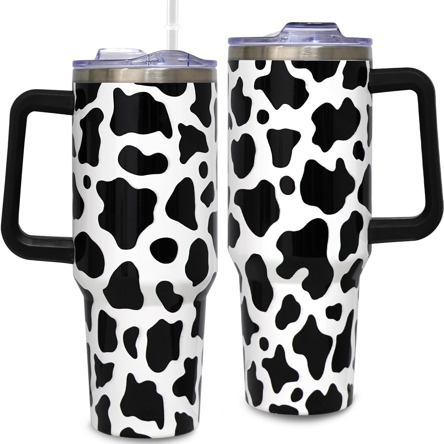 40oz Bee Tumbler With Handle Lid and Straw -Bee gifts for women Bee Travel Coffee Cup-Bee Gifts - Tumbler