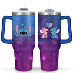 40oz Cartoon Movie Stainless Steel Tumbler with Lid and Straw,Spill Proof Cartoon Travel Cup for Cartoon Lovers - Tumbler