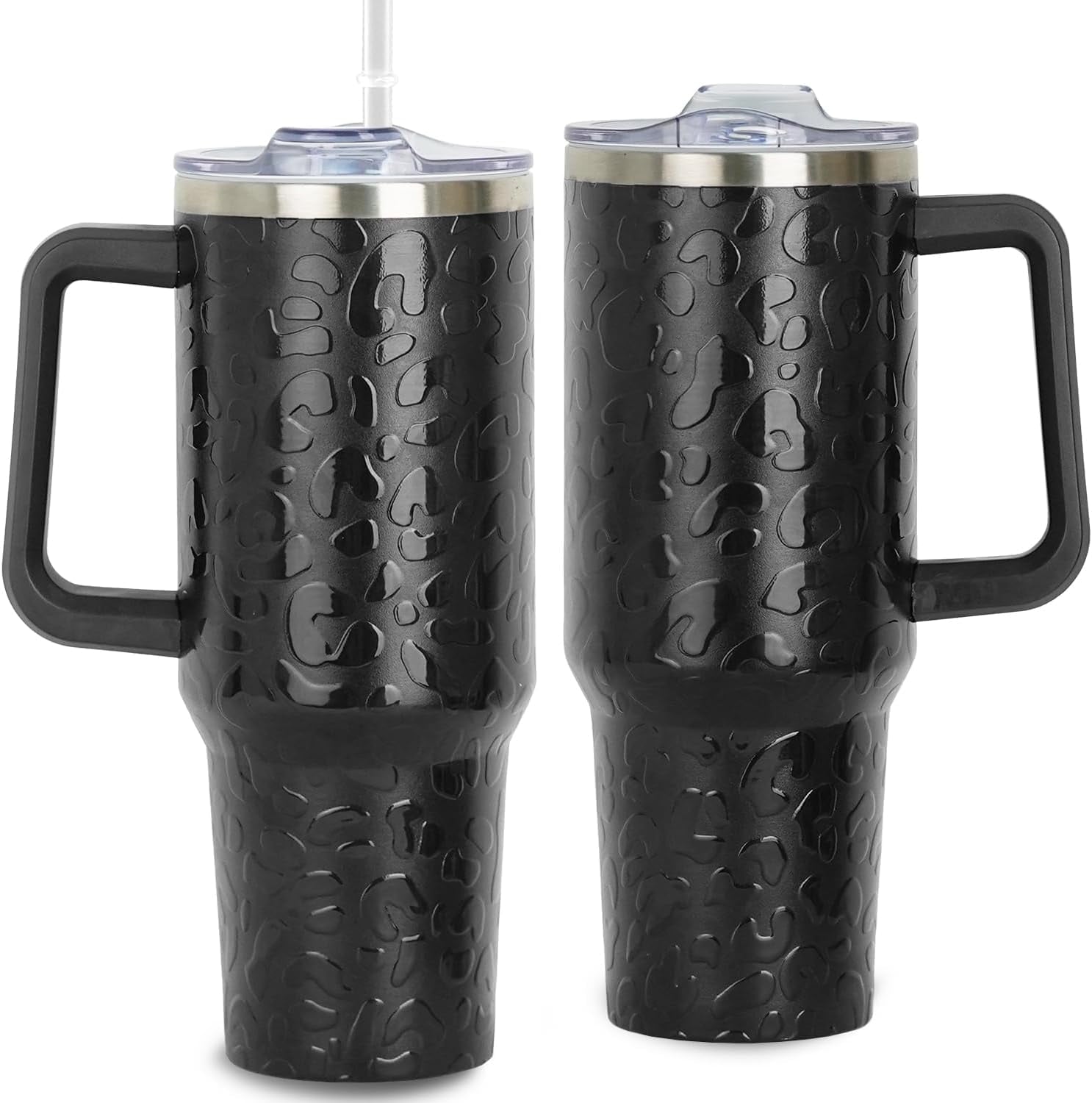 40oz Bee Tumbler With Handle Lid and Straw -Bee gifts for women Bee Travel Coffee Cup-Bee Gifts - Tumbler