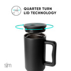 Simple Modern 40 fl oz Insulated Stainless Steel Trek Tumbler with Straw Lid | Forest