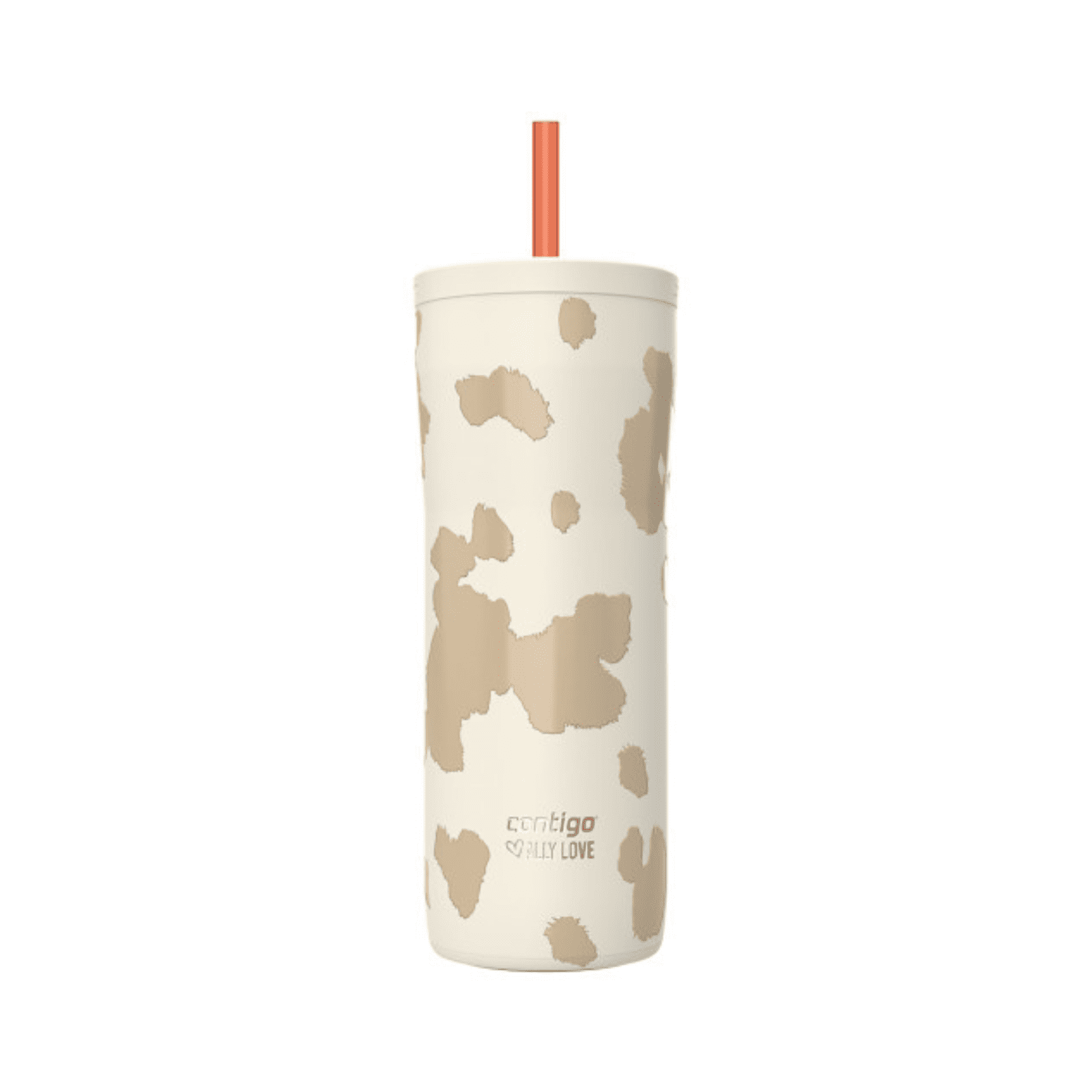Contigo x Ally Love Streeterville 2.0 Stainless Steel Tumbler with Straw, 24 oz, Licorice - Tumbler