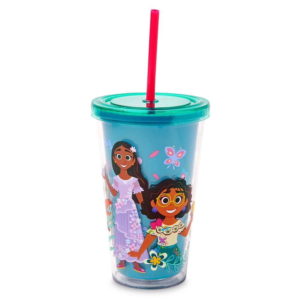 Disney Encanto Tumbler with Straw Mirabel Isabela Antonio Luisa 16oz