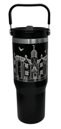 Disney Parks Glow in the Dark Haunted Mansion Stainless Tumbler New With Tag