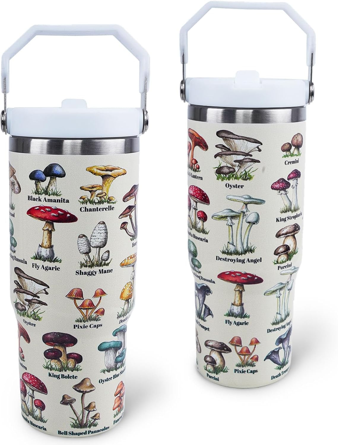 Elephant Mug 30 oz Tumbler with Handle Flip Straw Leak Proof - Elephant Gifts for Women 30oz - Tumbler