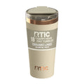 RTIC 18 oz Ceramic Lined Insulated Happy Hour Pint Tumbler, Leak Resistant Lid, Soft-Touch Exterior, Dark Midnight Dust - Tumbler