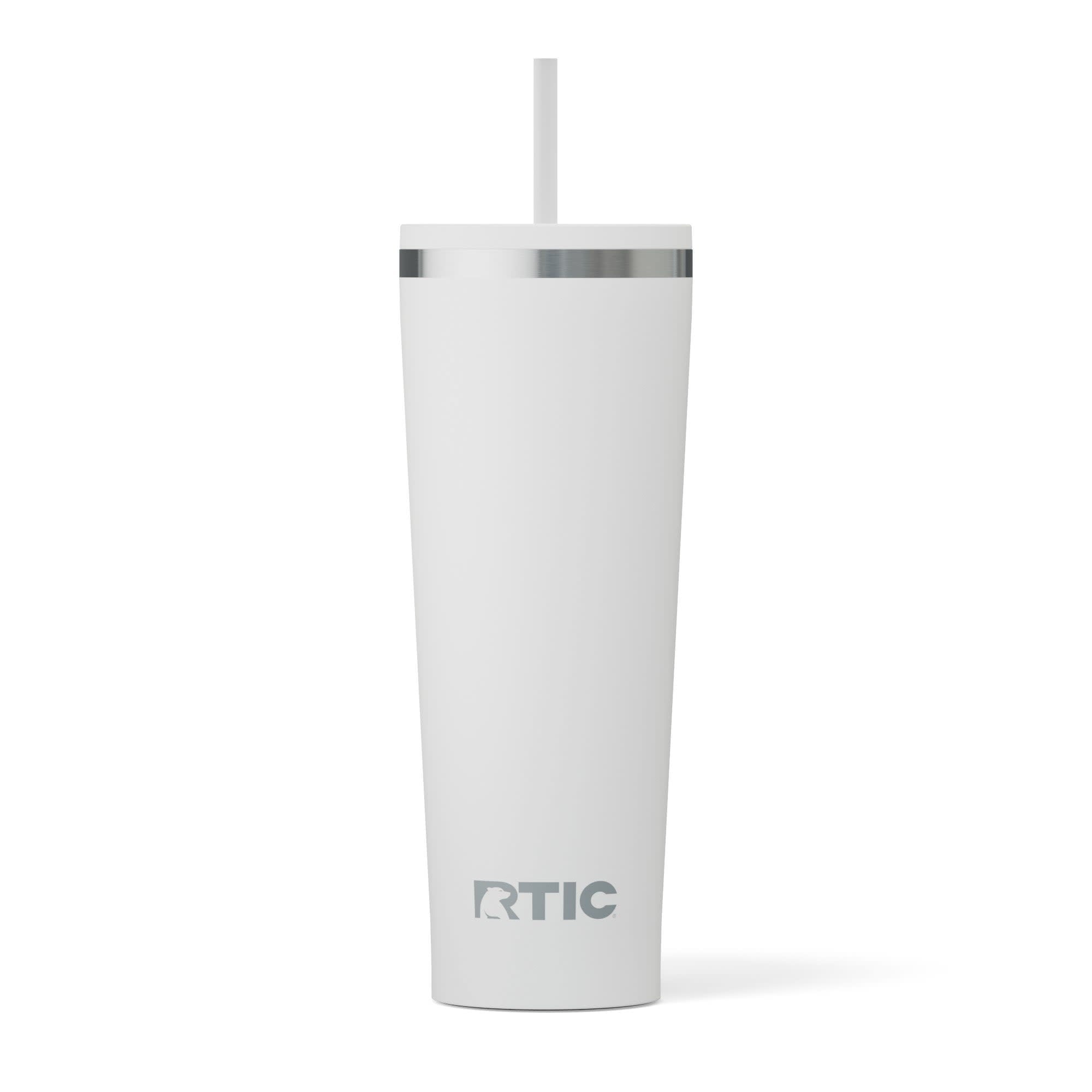 RTIC 28 oz Ceramic Lined Everyday Tumbler, Spill-Resistant Straw Lid, Plum Glitter - Tumbler
