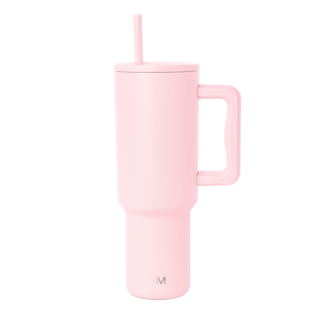 Simple Modern 40 fl oz Insulated Stainless Steel Trek Tumbler with Straw Lid | Forest - Tumbler