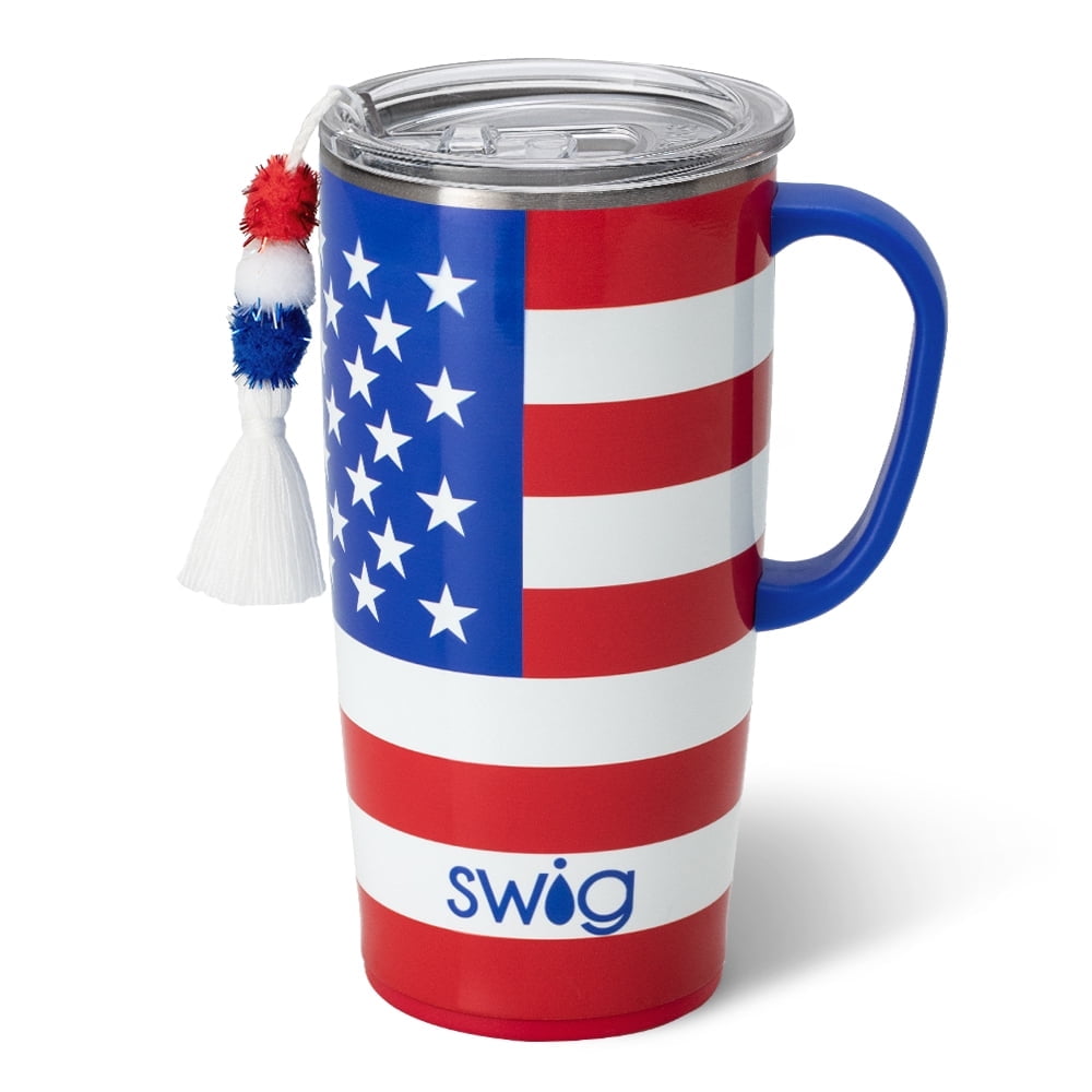 Swig Life 22oz Travel Mug | Insulated Stainless Steel Tumbler with Handle | Love All - Tumbler