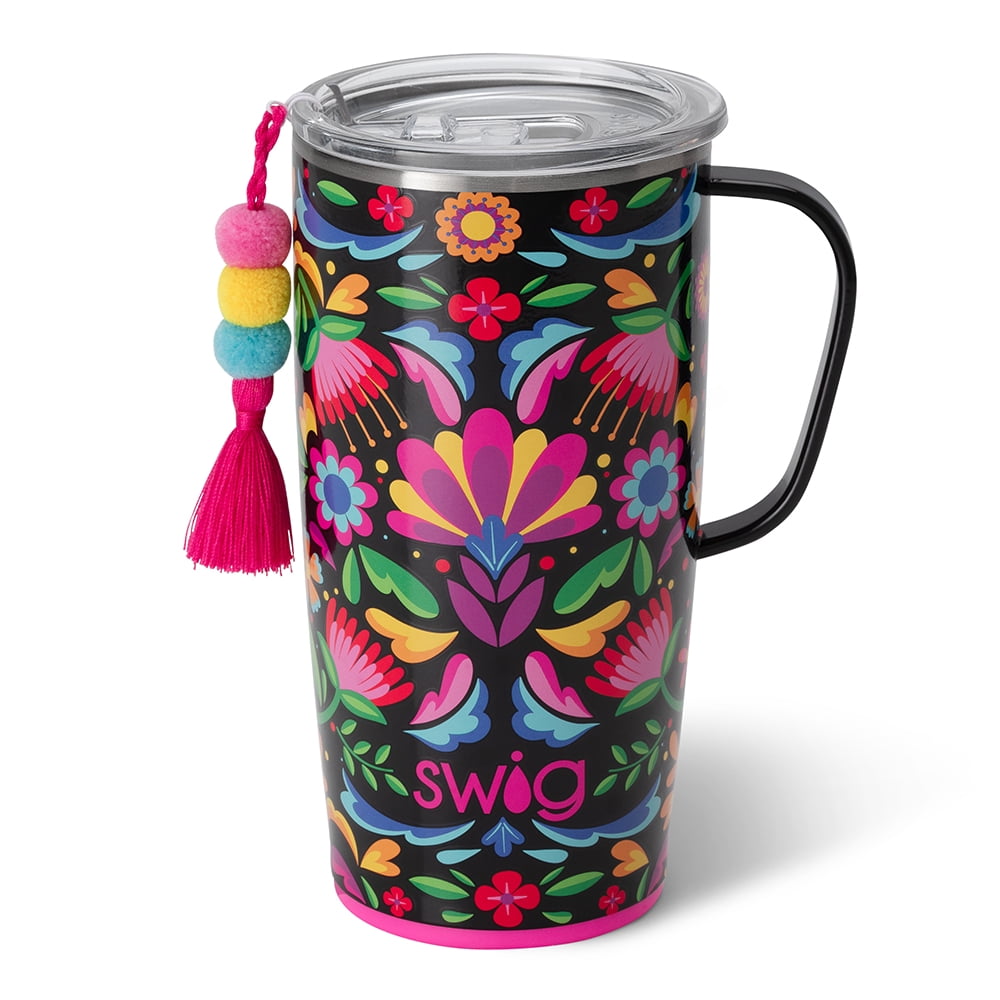 Swig Life 22oz Travel Mug | Insulated Stainless Steel Tumbler with Handle | Love All - Tumbler