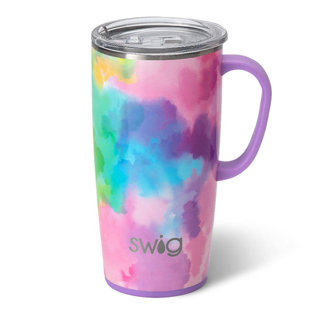Swig Life 22oz Travel Mug | Insulated Stainless Steel Tumbler with Handle | Love All - Tumbler