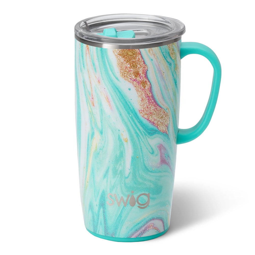 Swig Life 22oz Travel Mug | Insulated Stainless Steel Tumbler with Handle | Love All - Tumbler