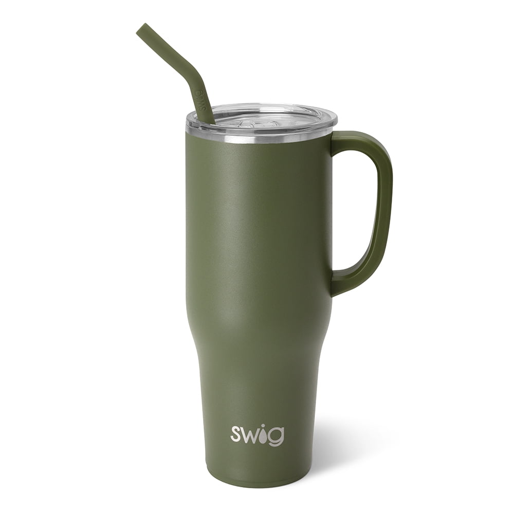 Swig Life 40oz Mega Mug | Insulated Stainless Steel Tumbler with Handle | Over The Rainbow - Tumbler