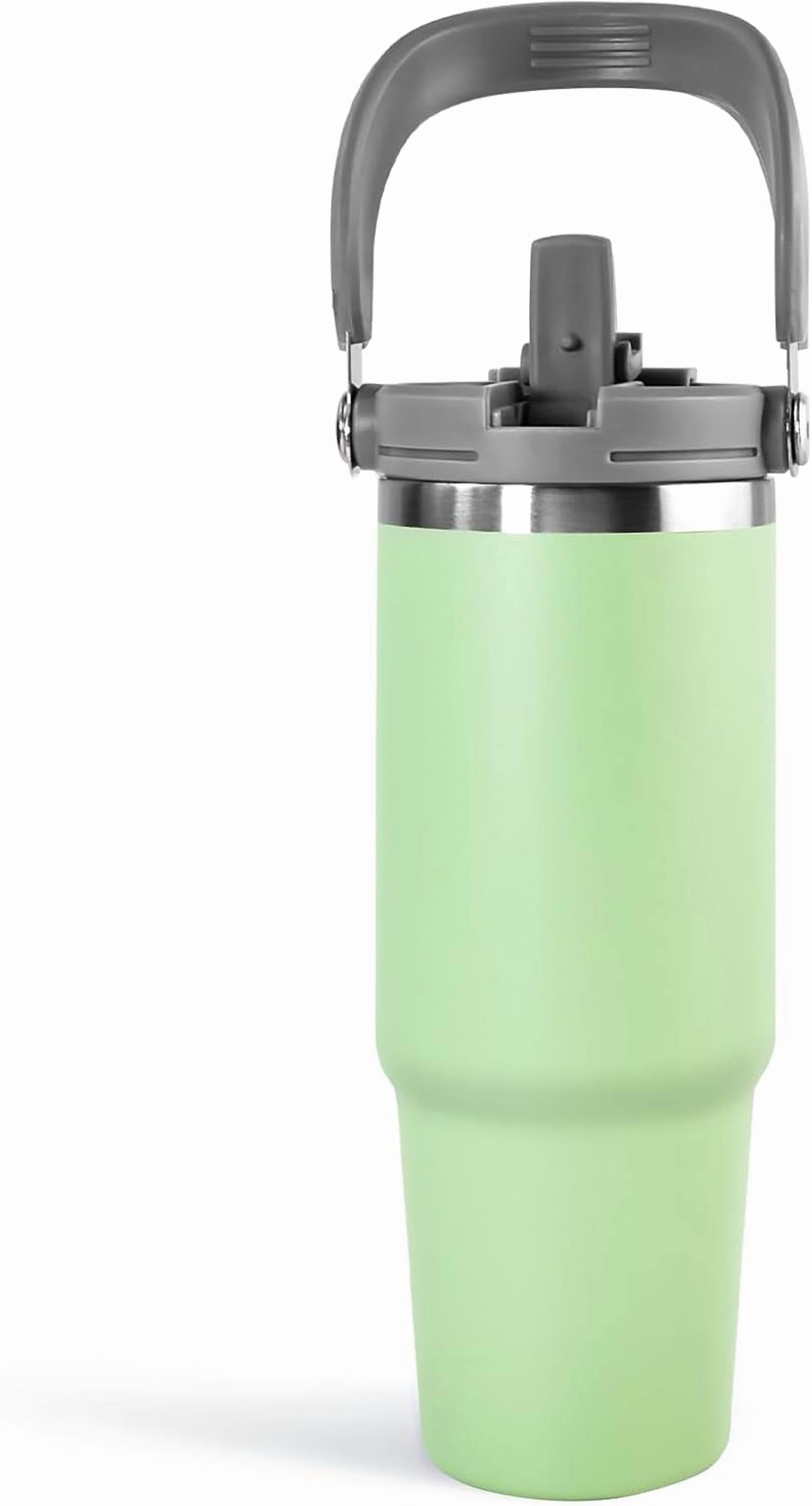 WarmH 20 oz Tumbler with Handle,Insulated Tumbler with Lid and Flip Straw Leak Proof Double Wall Stainless - Tumbler